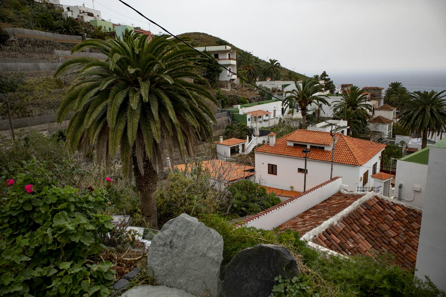 Blick auf den Ortsteil Portugal - Taganana