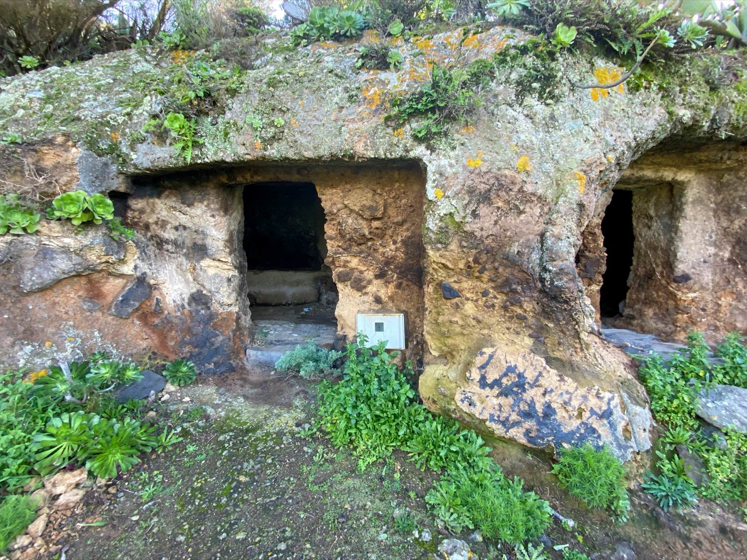 Höhlenställe bei dem Gehöft Los Berros