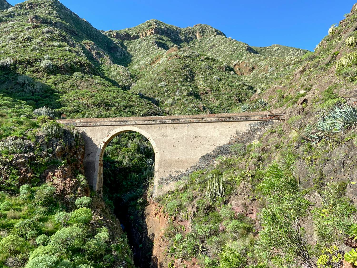 Aquädukt im Valle Seco