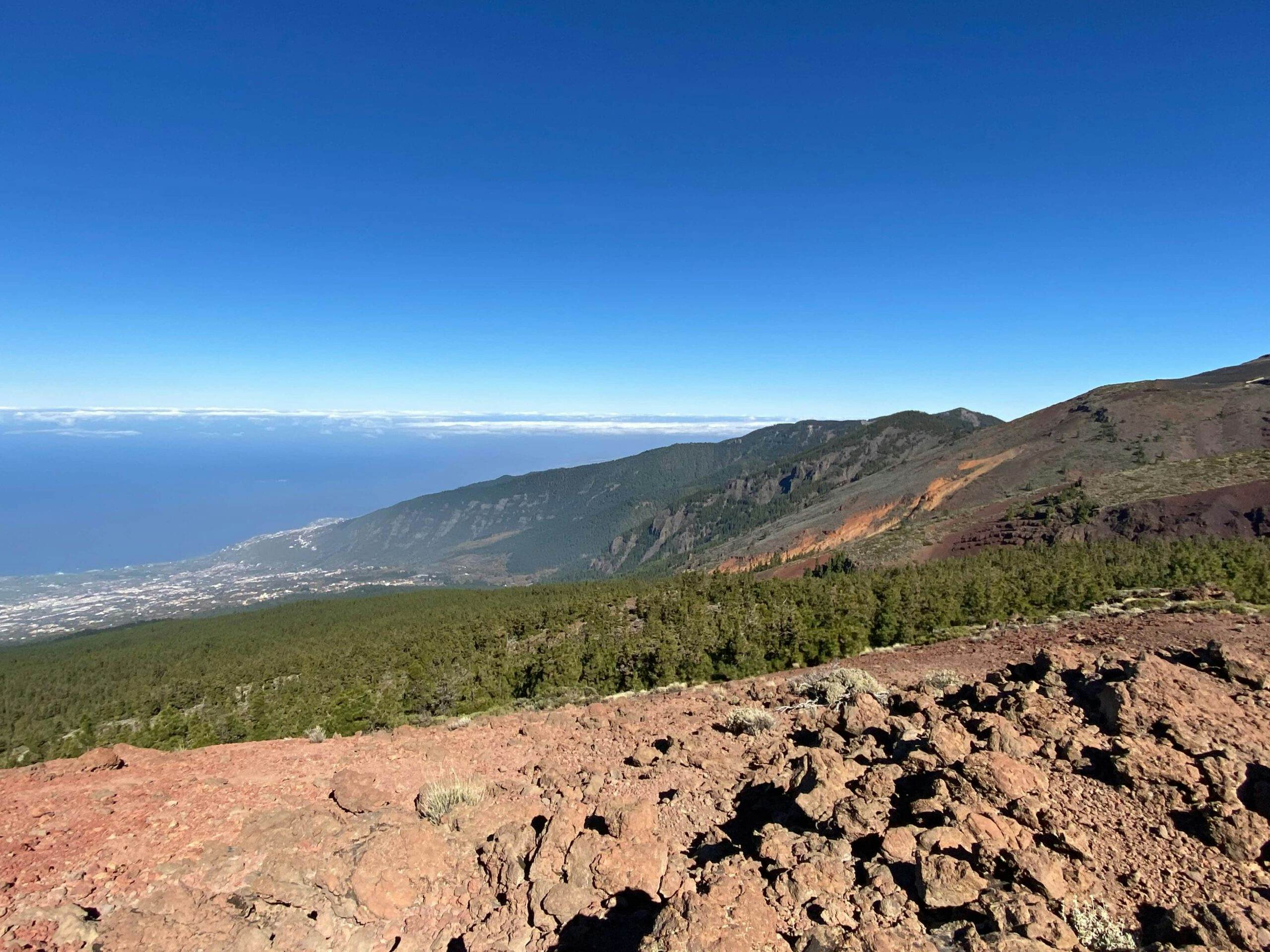Blick von der Montaña Limón