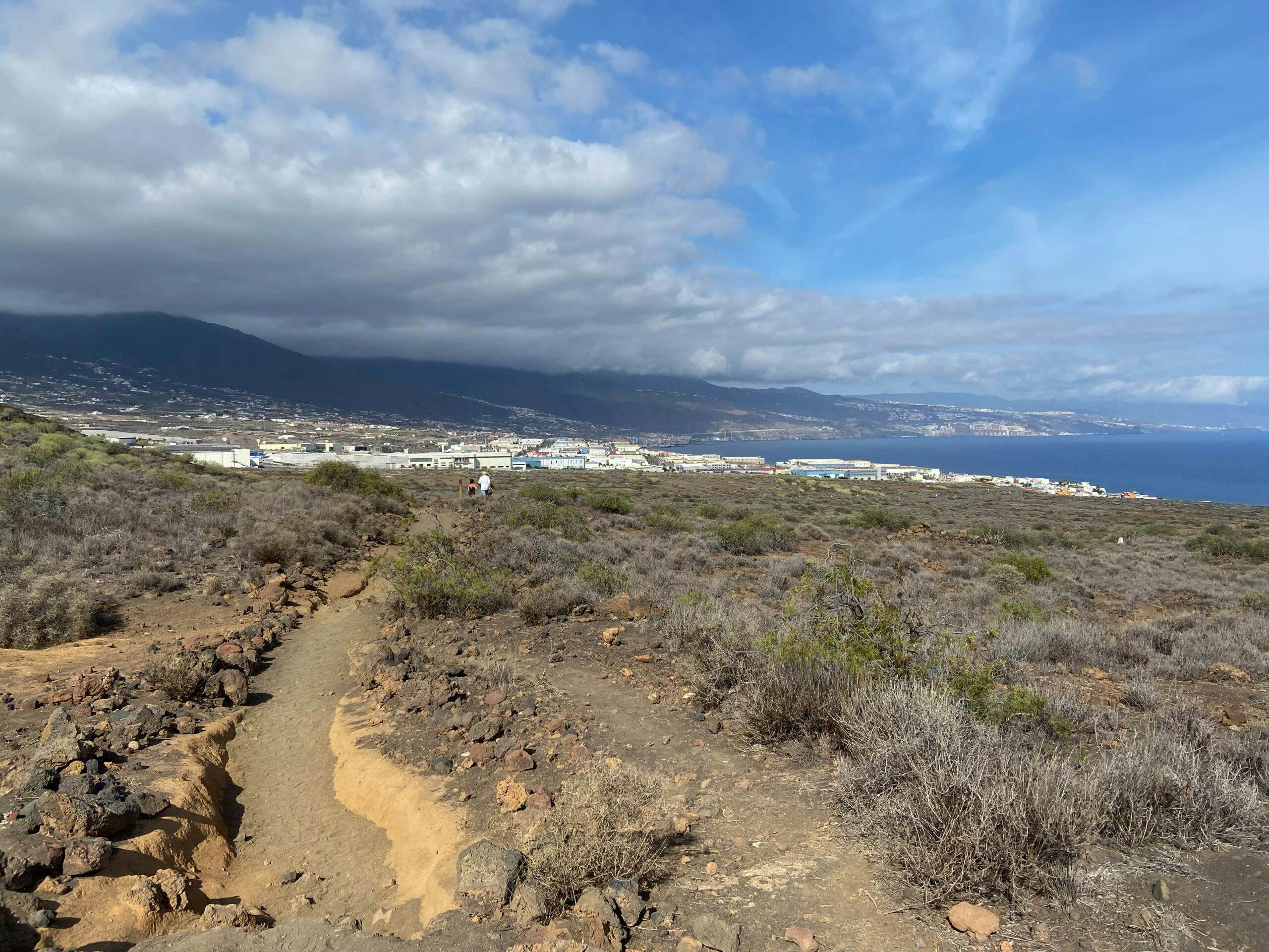Ausblick auf die Küste Richtung Santa Cruz de Tenerife
