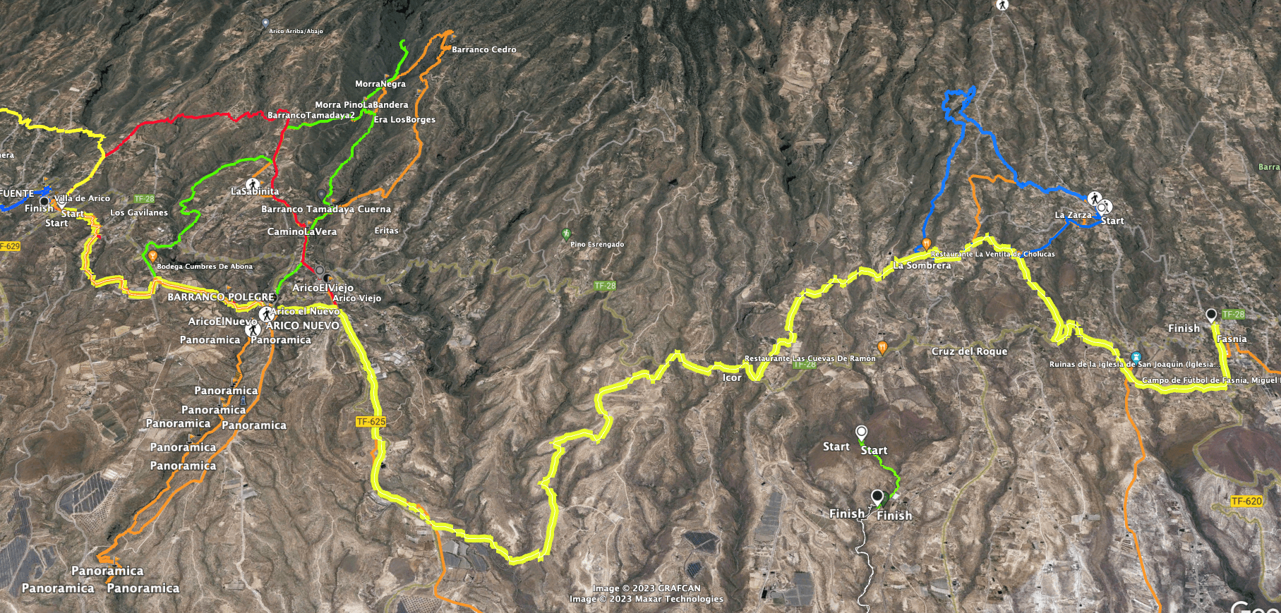 Track Camino Real del Sur - Villa de Arico bis Fasnia Teil 2