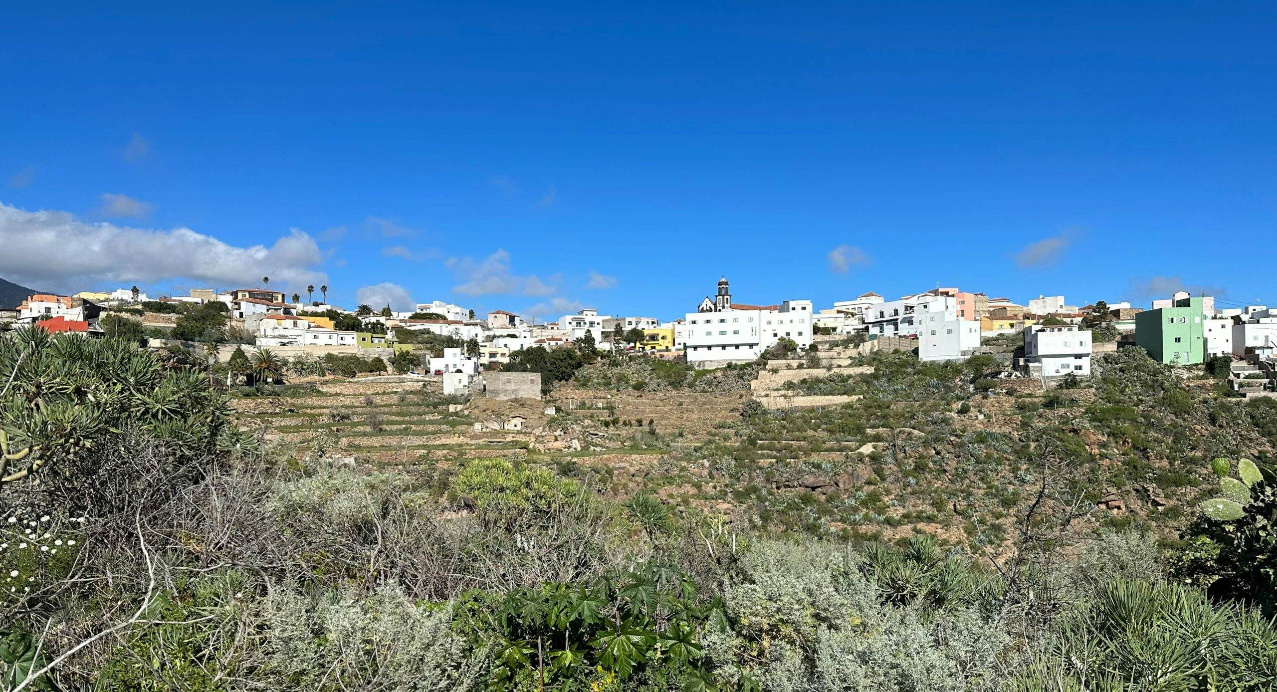Villa de Arico - Ziel der 2. Etappe des Camino Real del Sur